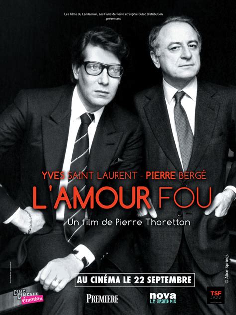 yves saint laurent l'amour fou streaming|Watch L'Amour Fou (2010) .